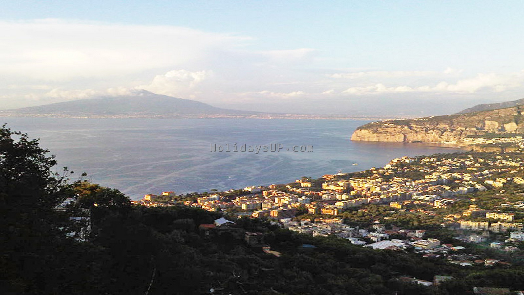Sorrento coast view and Vesuvius mount view holiday booking rentals guesthouse
