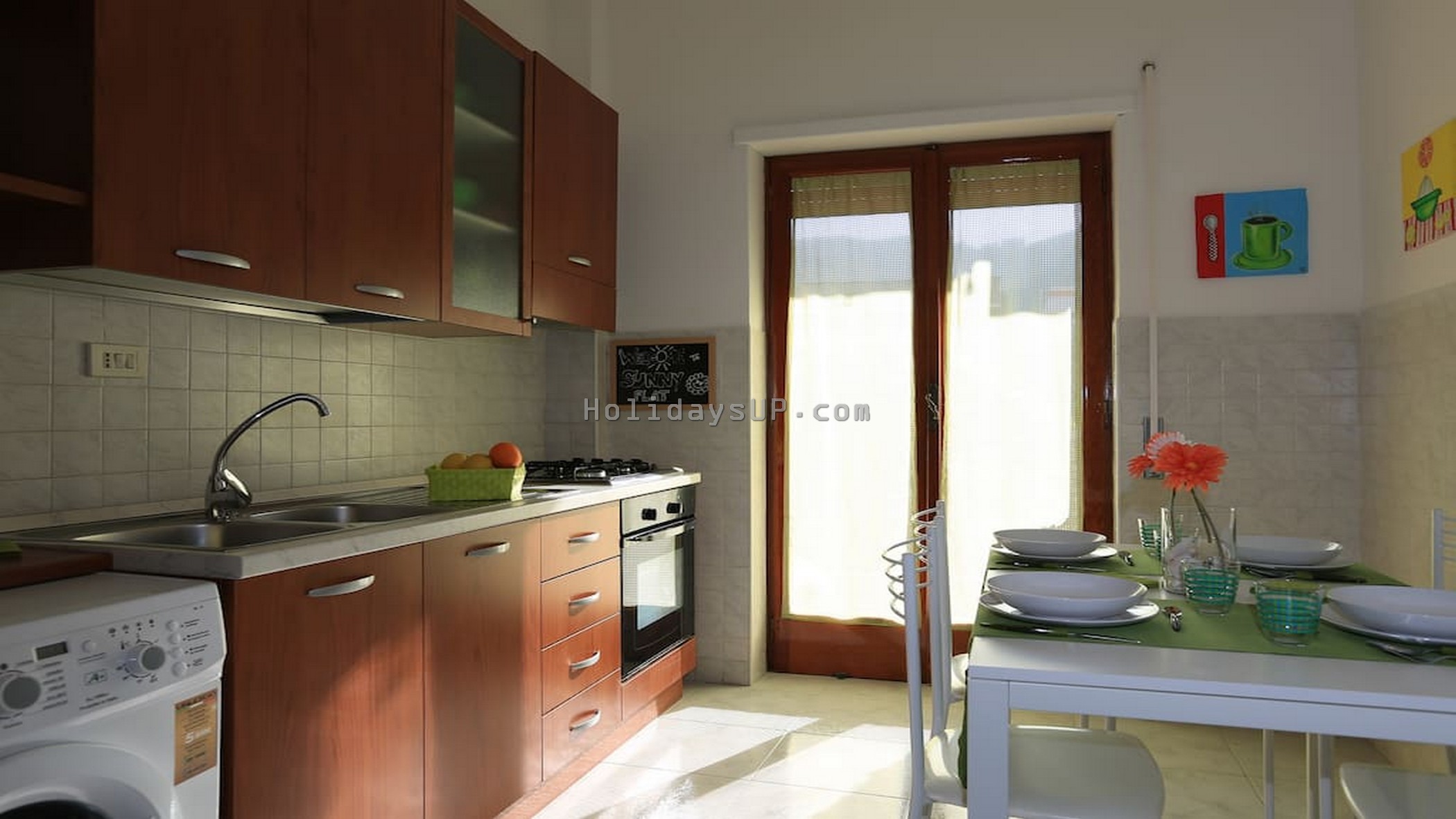 Casa Mariandre C kitchen room well equipped Sorrento apartment enjoy