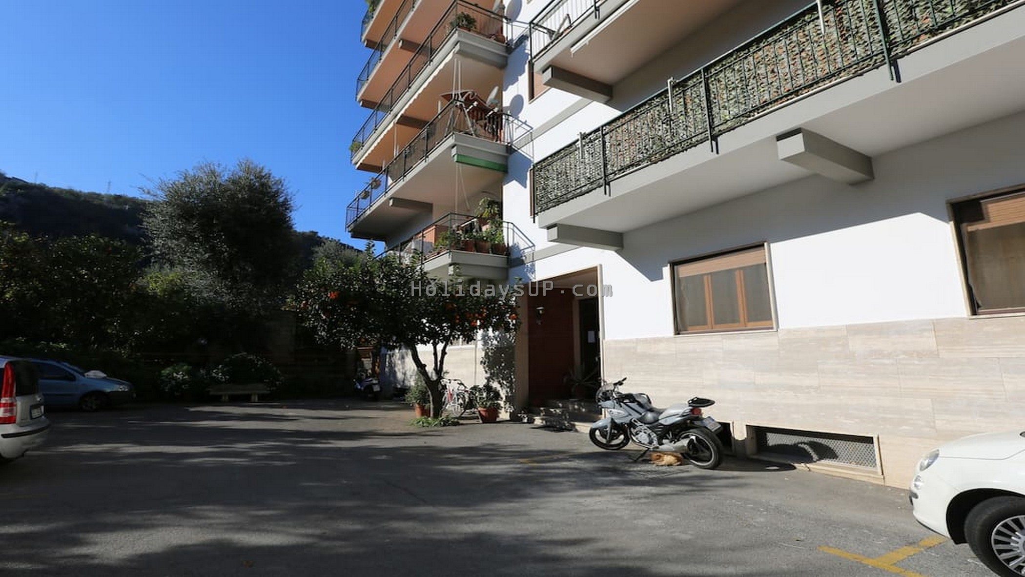 Parking area Casa Mariandre C apartment close to Sorrento town center