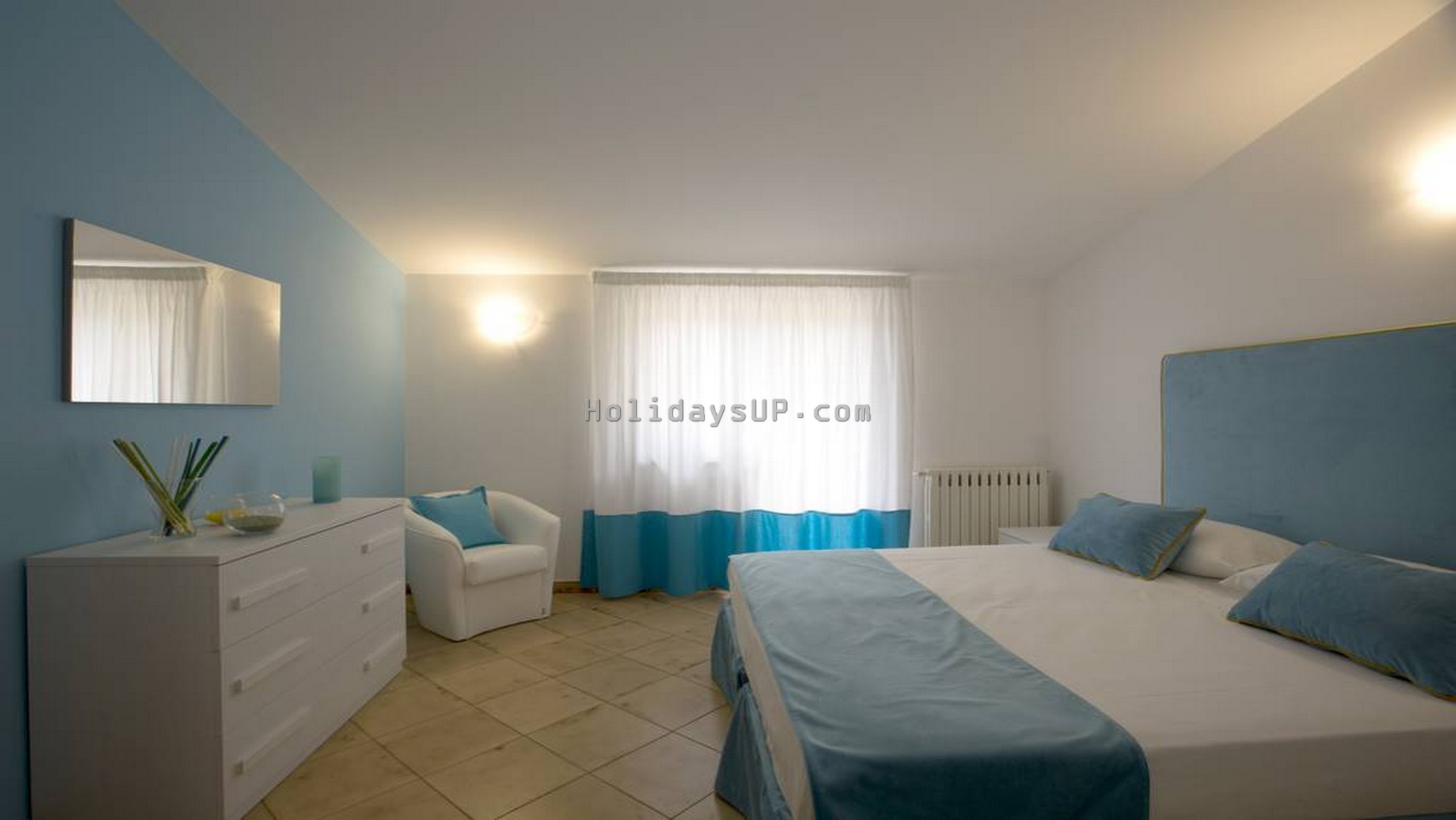 Double bedroom with air conditioned/heated - Casa Mariandre A